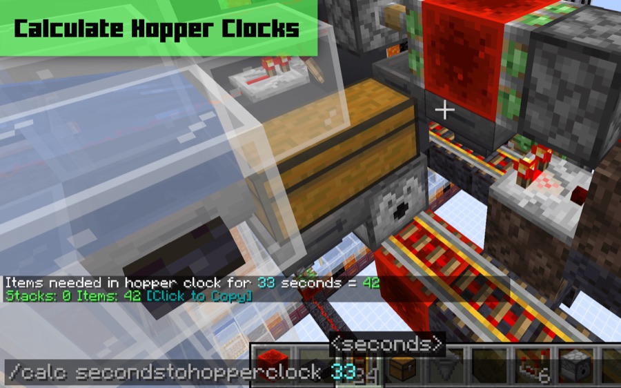 /calc secondstohopperclock sizing a hopper clock